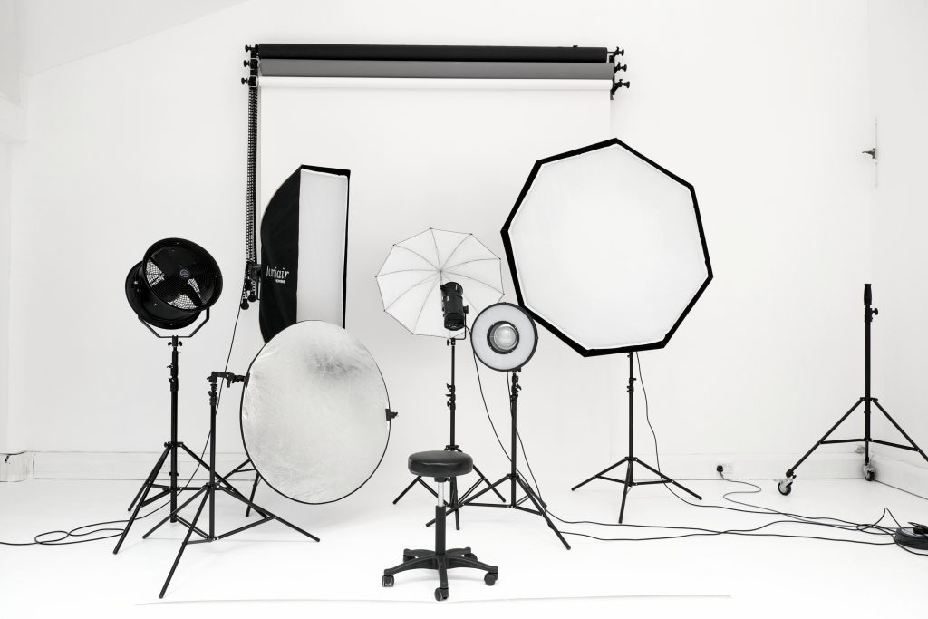 Lighting equipment at West London Studio