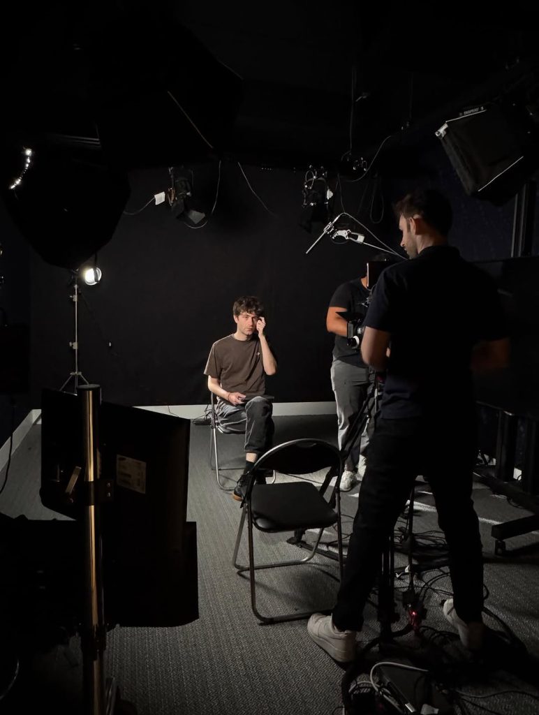 Video shoot produced by West London Studio