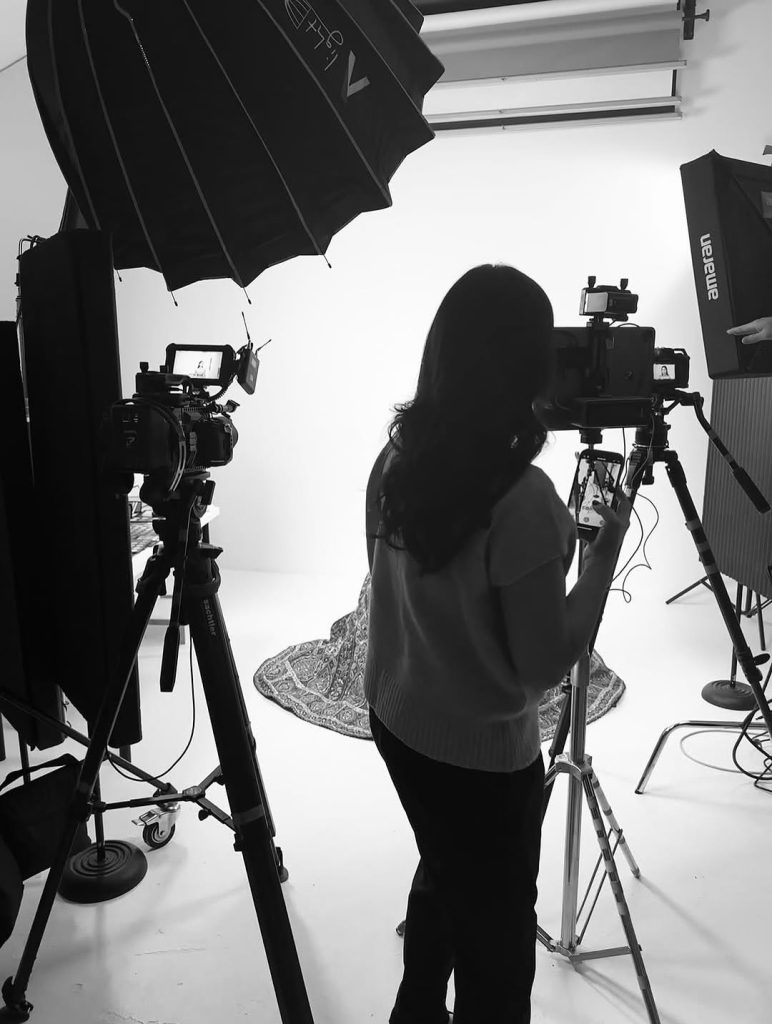 Loella photo shoot at West London Studio