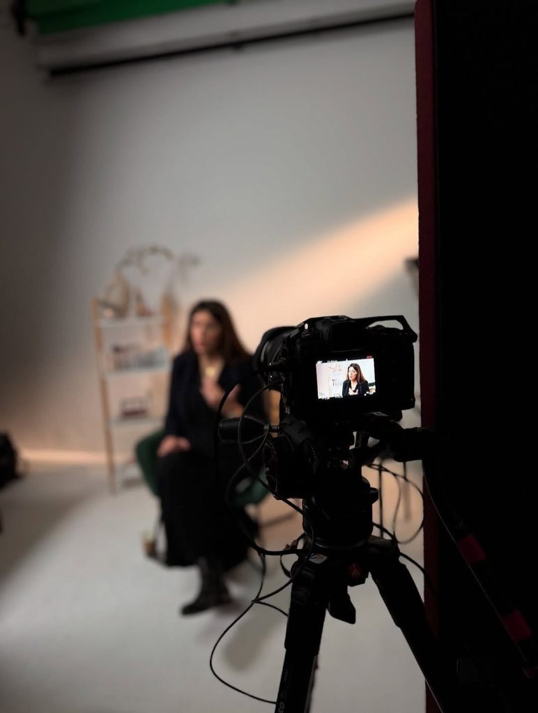 Loella photo shoot at West London Studio