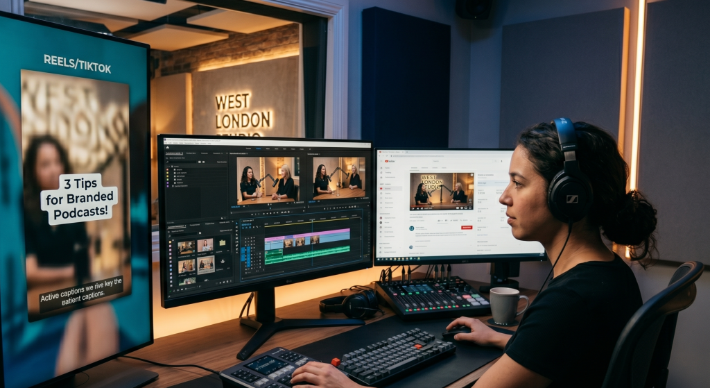 Webcast Studio Control Room