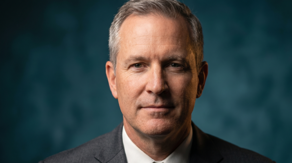 Executive headshot - unbalanced lighting